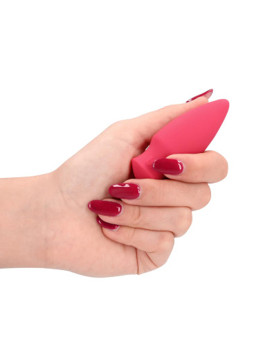Cone Shaped Bullet Vibrator - Blushing Red