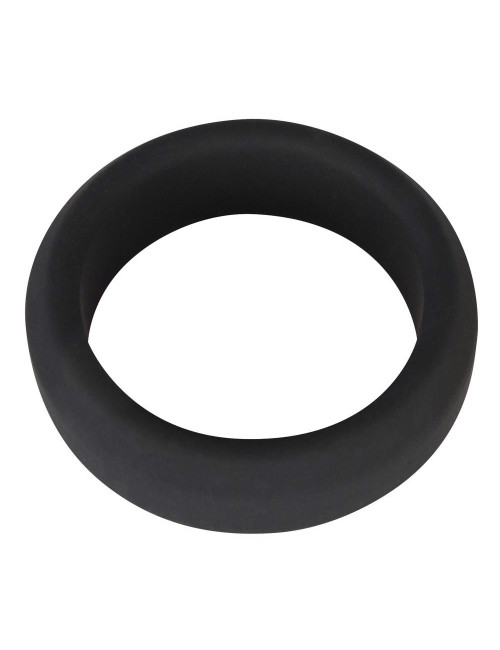 Black Velvets Silikonowy Pierścień Erekcyjny 3,8 cm Czarny