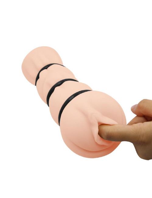 CRAZY BULL Pocket Masturbator 3D Vaginalny – Zabawki dla dorosłych