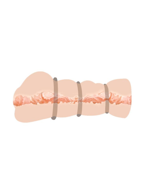 CRAZY BULL Pocket Masturbator 3D Vaginalny – Zabawki dla dorosłych