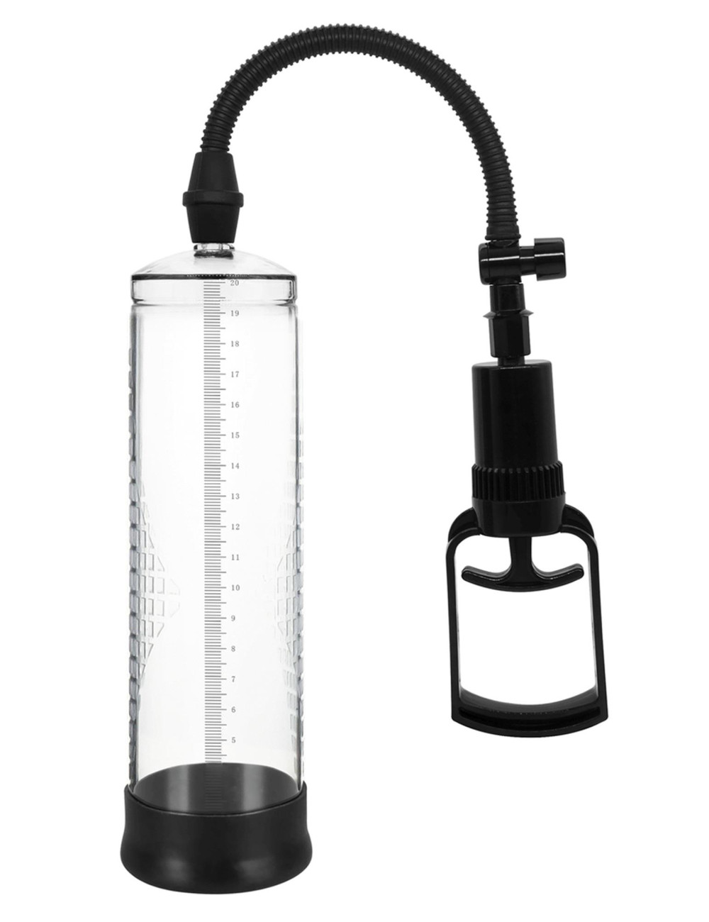 PowerPump MAX Pro - Pompka próżniowa dla mężczyzn, wodoodporna, silikon/ABS