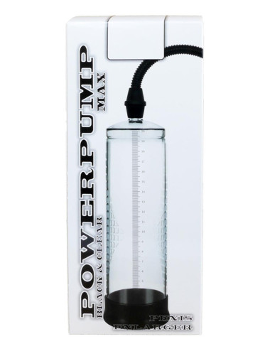 Pompka-Powerpump MAX - Black&Clear