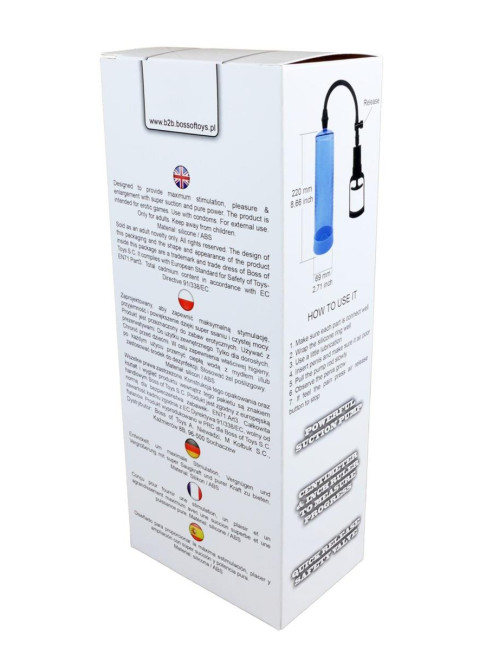 Pompka-Powerpump MAX - Blue