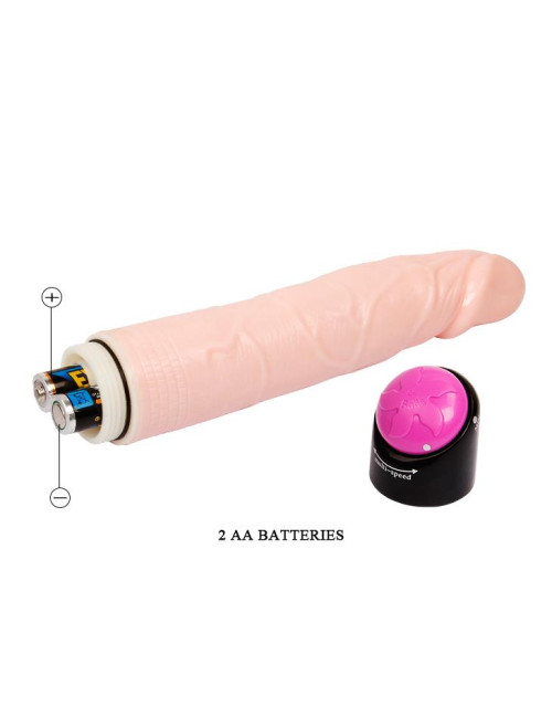 Baile Colorful Experience Flesh Vibe - wibrator z funkcjami