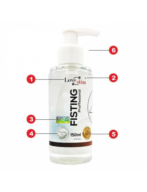 LoveStim Profesjonalny Żel do Fistingu Fisting Gel 150 ml