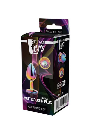 Gleaming Love Multicolour Small Korek Analny – Biżuteria Analna, Zabawki Analne Aluminium