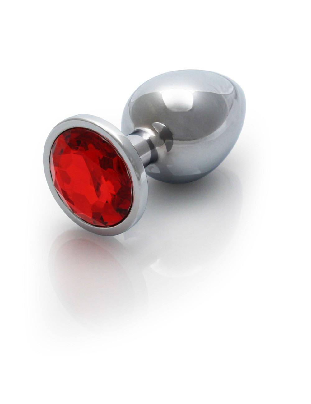 Round Gem Butt Plug - Large