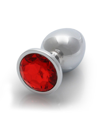 Round Gem Butt Plug - Large