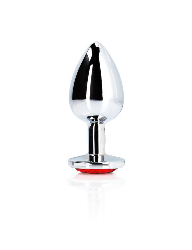 Round Gem Butt Plug - Large