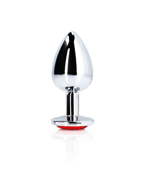 Round Gem Butt Plug - Large
