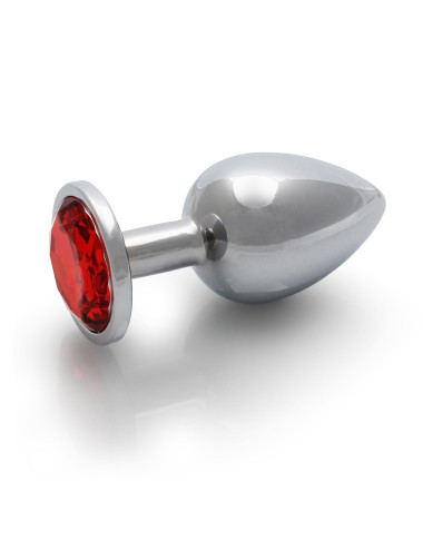 Round Gem Butt Plug - Large