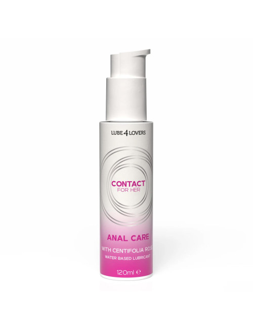 Lubrykant Analny Care Aqua 120 ml - wodny żel intymny kompatybilny z prezerwatywami