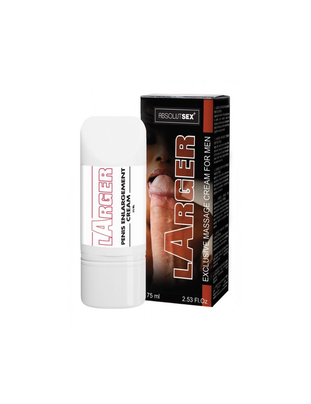 Ruf Larger - Żel i spray powiększający dla mężczyzn 75 ml
