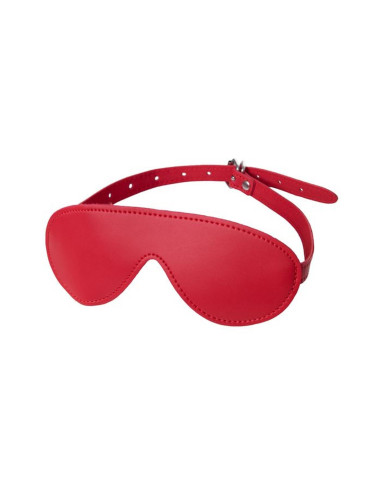 Anonymo mask, PU leather, red, 65 cm