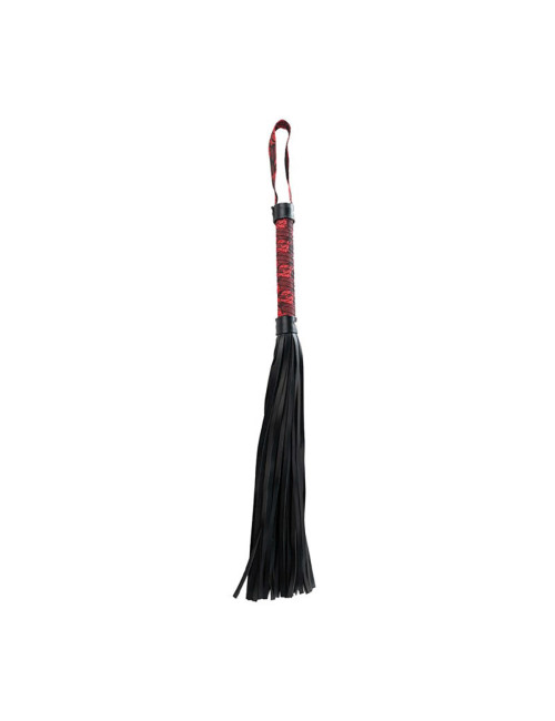 Red & black flogger