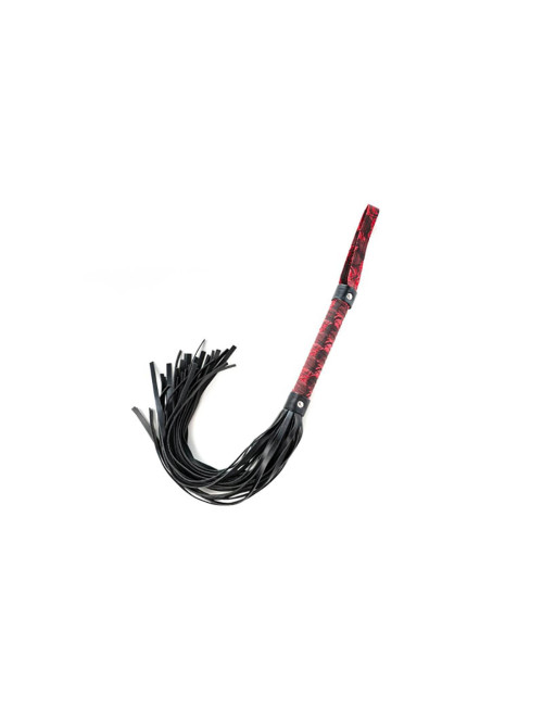 Red & black flogger