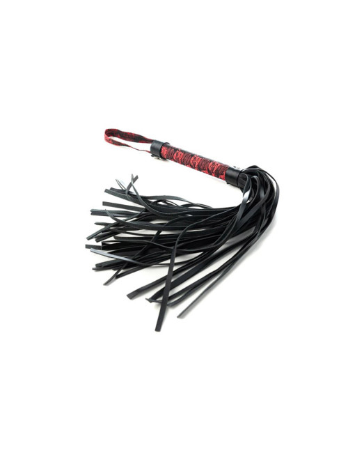 Red & black flogger