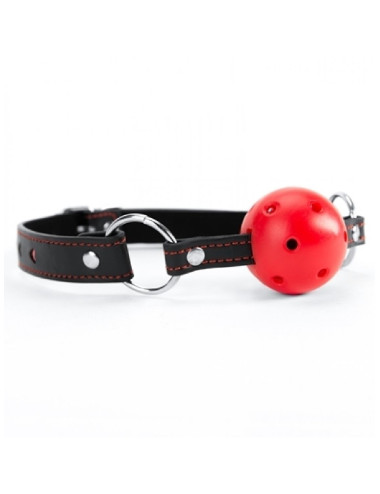Red Heart Ball Gag
