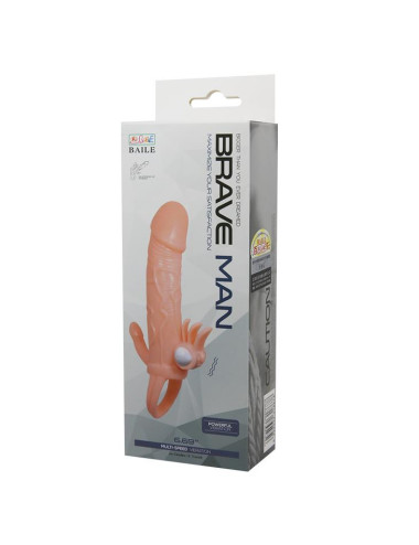 BAILE - BRAVE MAN SKIN 6,69 MULTI-SPEED vibration