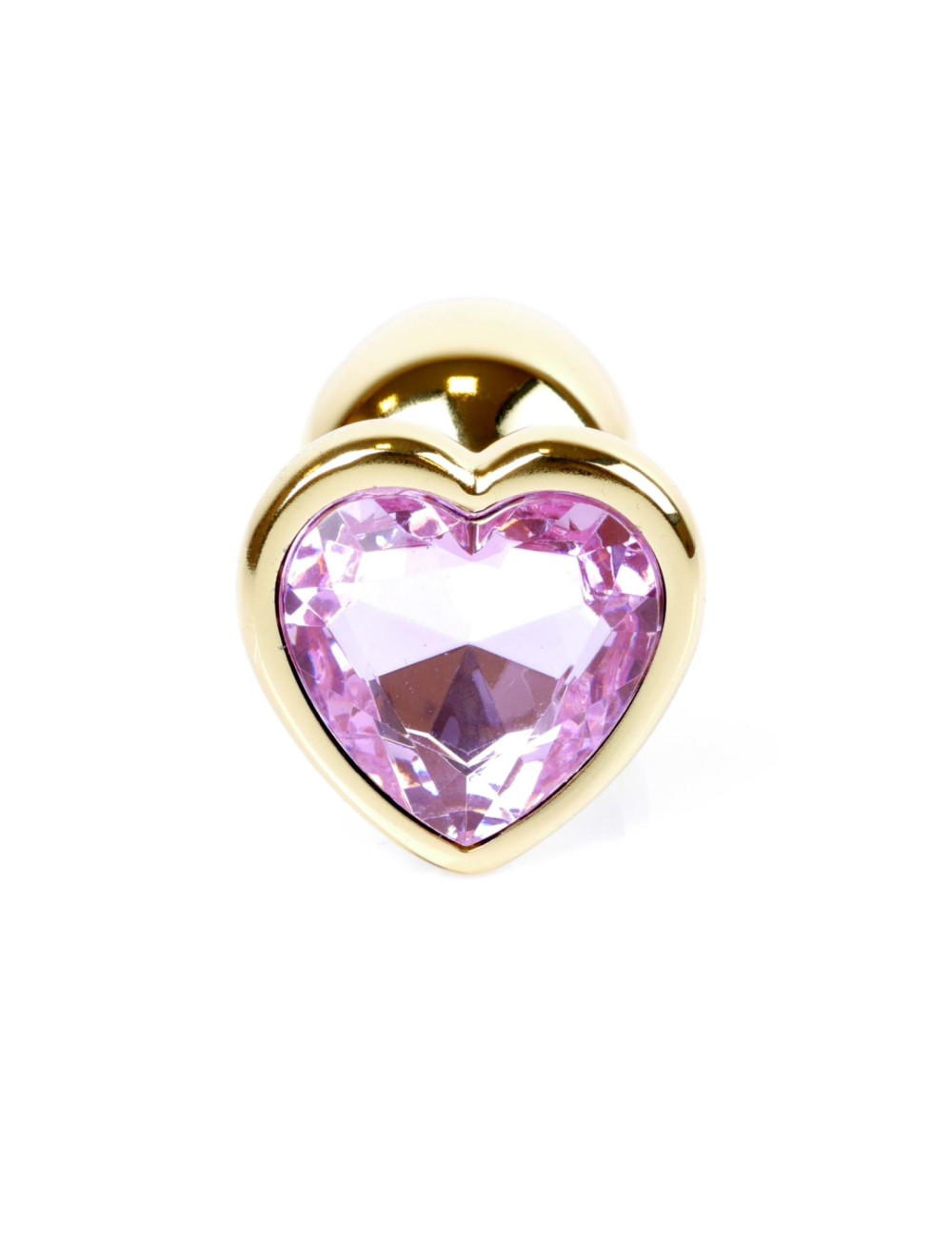 B - Series HeavyFun Plug-Jewellery Gold Heart - Rose