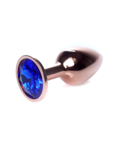 Plug-Jewellery Red Gold PLUG- Dark Blue