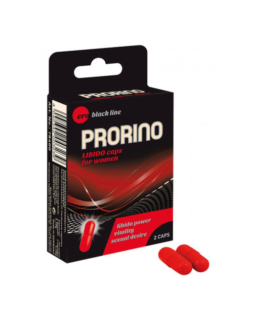 Supl.diety-PRORINO Women- 2pcs black line Libido Caps
