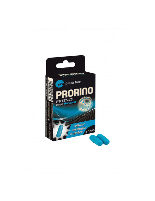 Supl.diety-PRORINO Men- 2pcs black line Potency Caps