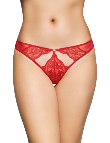 SoftLine Collection - Zmysłowe czerwone G-stringi 2497 M/L