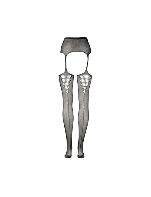 High-Waist Garterbelt Stockings - One Size