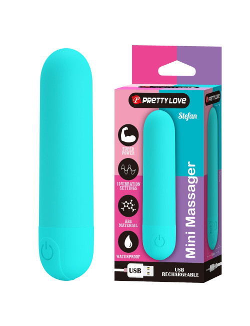 STEFAN, Mini massager, 10 vibration functions