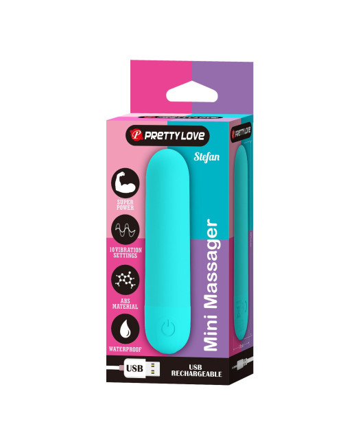 STEFAN, Mini massager, 10 vibration functions
