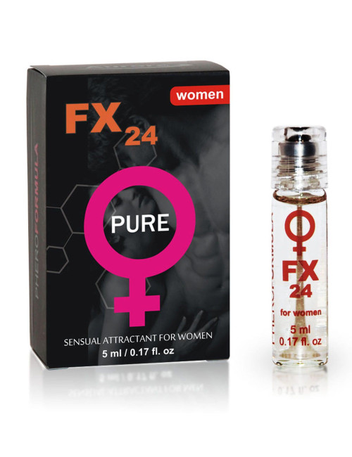 Feromony FX24 dla kobiet – Afrodyzjak damski, neutralny roll-on 5 ml