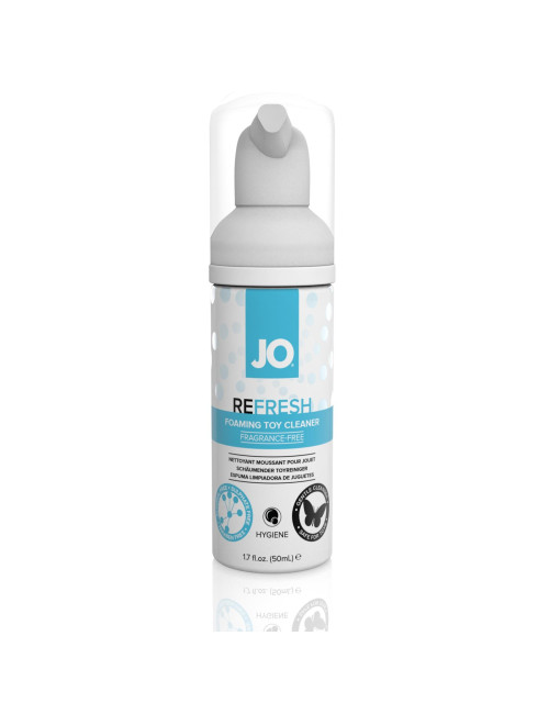 JO Refresh Bezzapachowy płyn do czyszczenia zabawek 50 ml