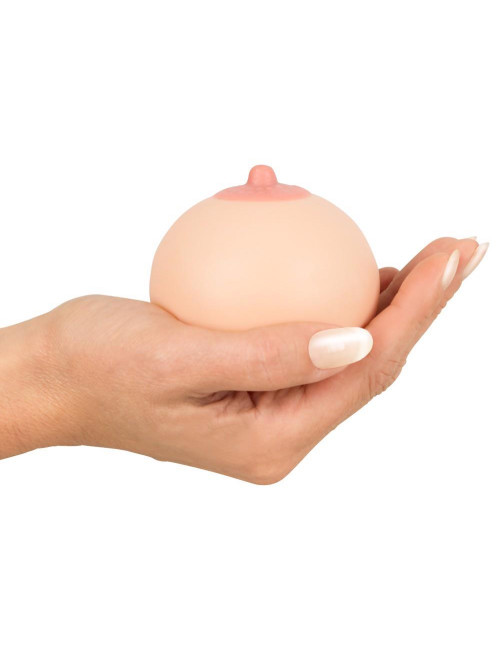 Stress Ball Breast – humorystyczna piłeczka antystresowa w kształcie piersi, gadżet Śmieszne Rzeczy