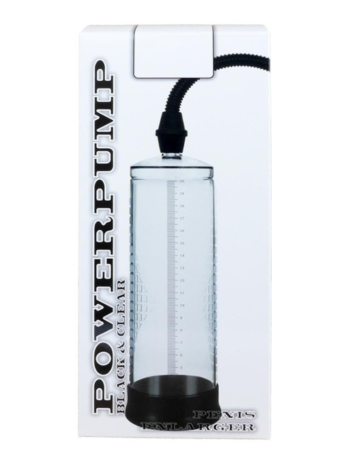 Pompka-Powerpump - Black&Clear