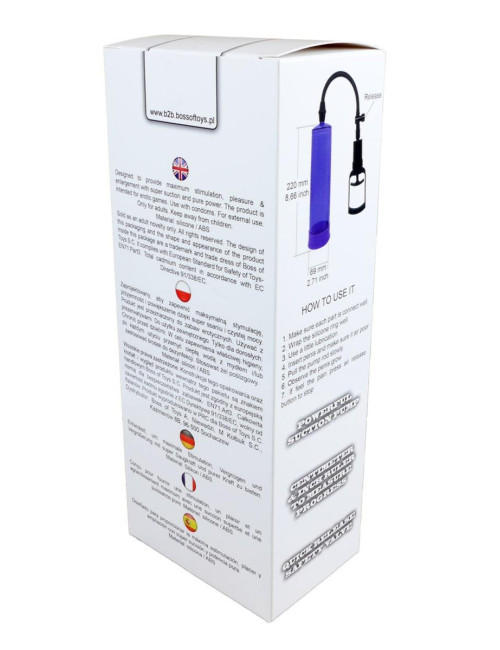 Pompka-Powerpump MAX - Purple