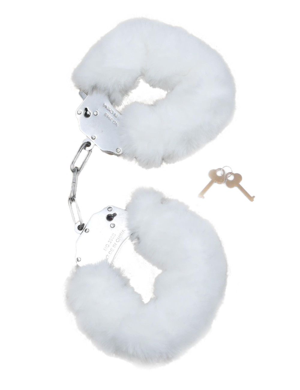 Kajdanki Fetish B - Series - Furry Cuffs White
