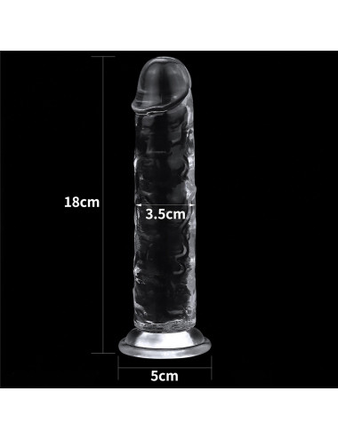 Flawless Clear Dildo 7.0''