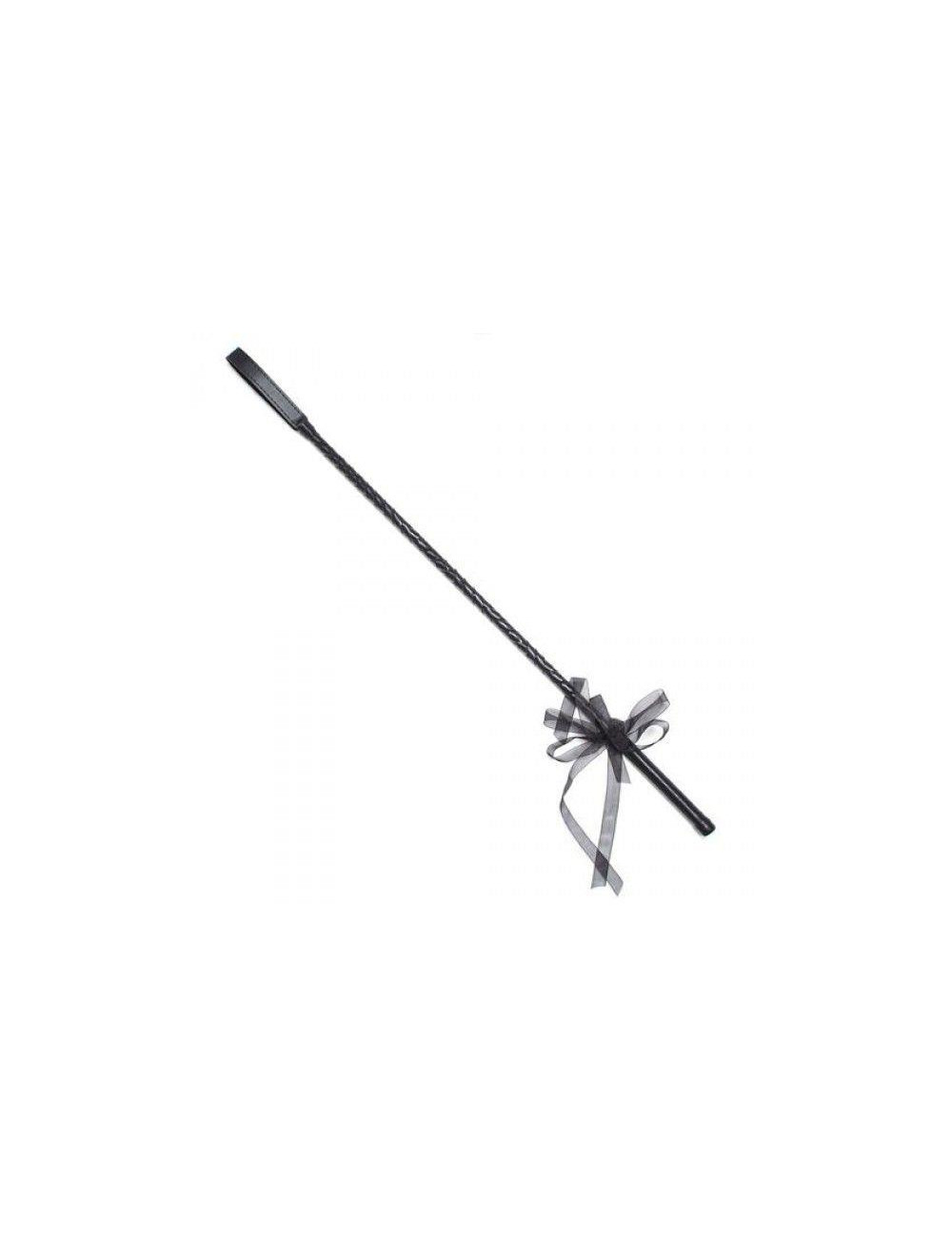 Pejcz-Frustino Ribbon Horse Whip black