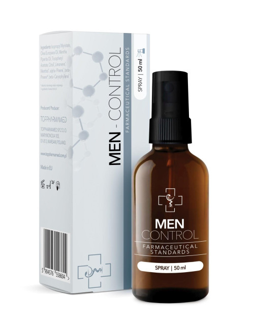 TOPPHARMAMED MEN CONTROL Spray Opóźniający Wytrysk 50 ml