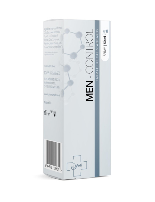 TOPPHARMAMED MEN CONTROL Spray Opóźniający Wytrysk 50 ml