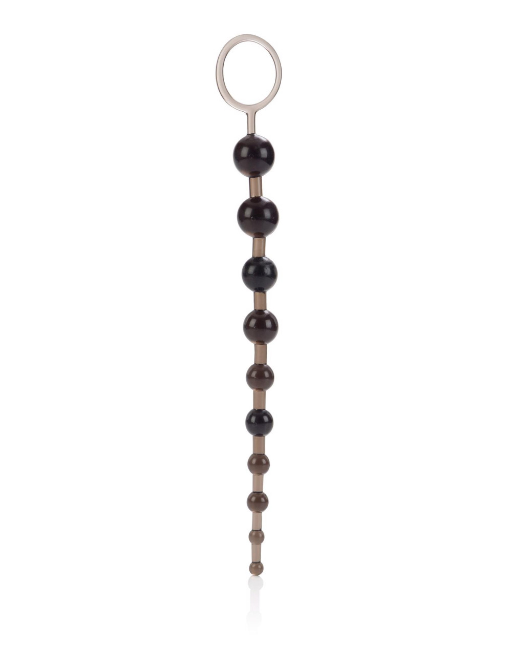X-10 Beads Black – Zabawki Anal Pręty – Kulki analne 10–25 mm, PVC, bezpieczne dla ciała