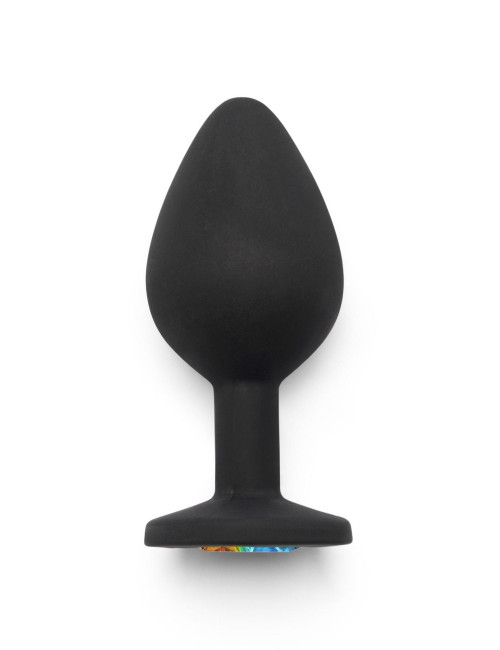 Rainbow Booty Jewel Medium Black