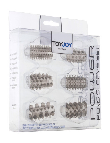 Power Penis Sleeve Set Grey