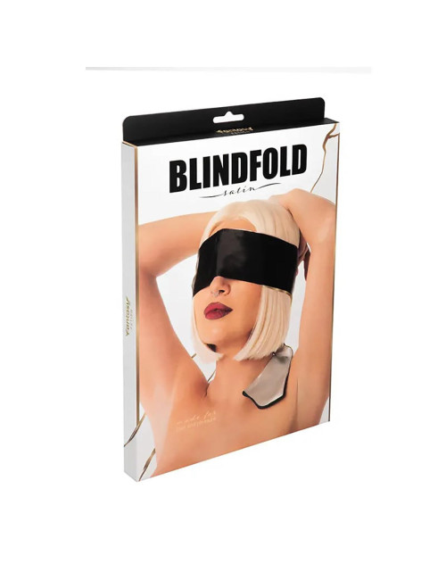 Soft silky feel satin blindfold