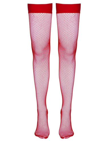 Hold-up Stockings red S