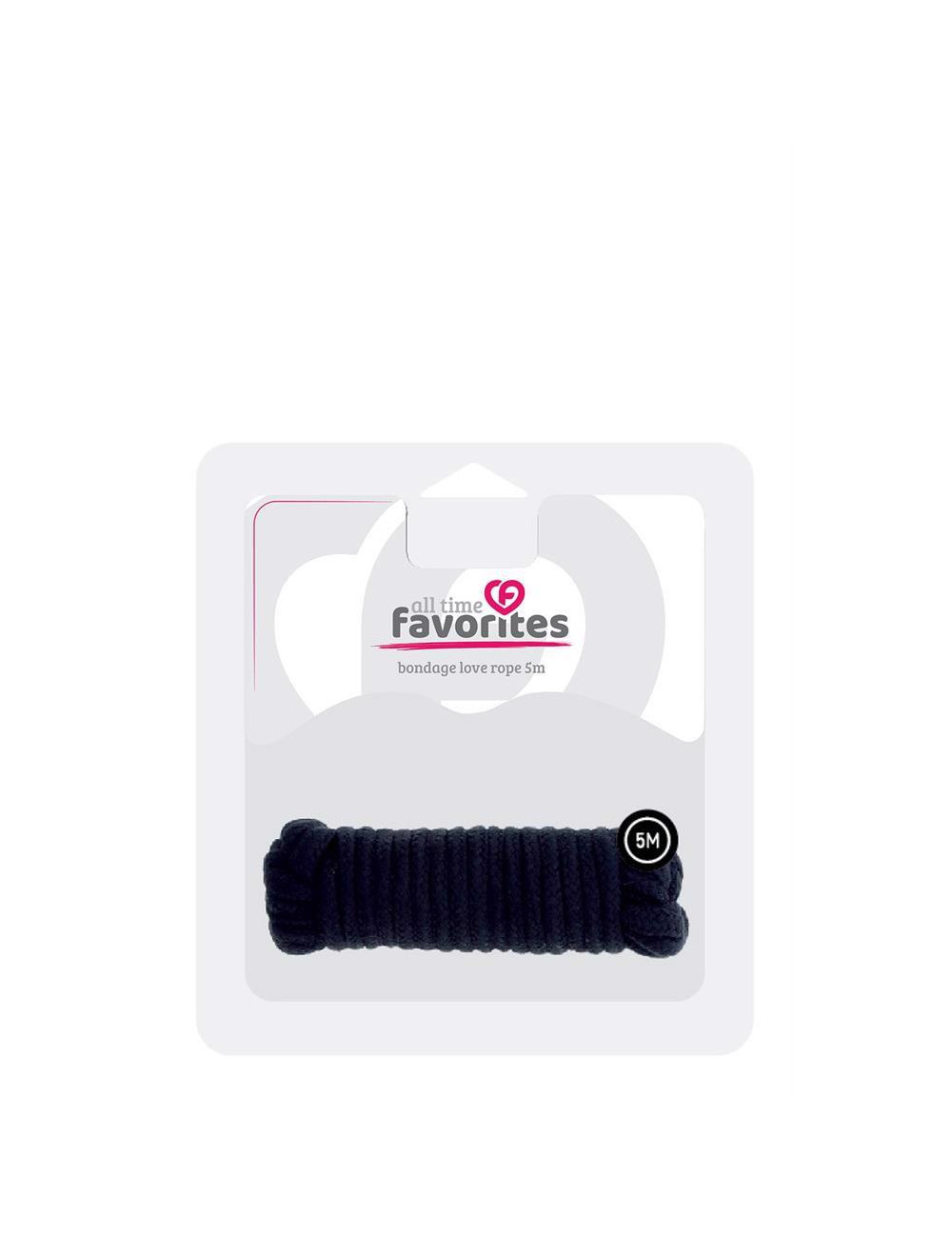 Dream Toys All Time Favorites Love Rope Sznur BDSM 5m Czarny