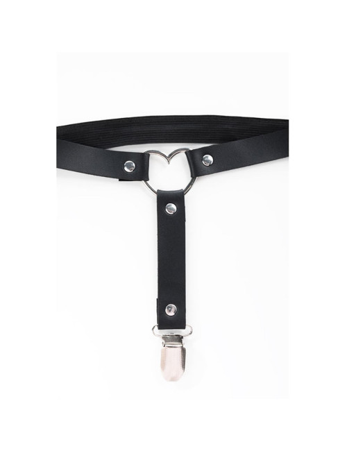 Heart Garter – Pas do Pończoch BDSM z Serduszkiem