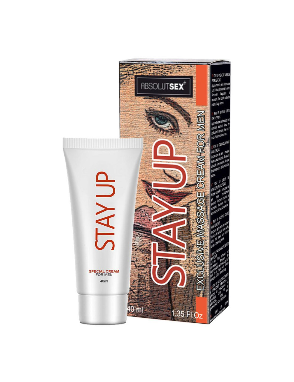 Ruf Stay Up 40 ml – Afrodyzjak i Spray Opóźniający dla Mężczyzn