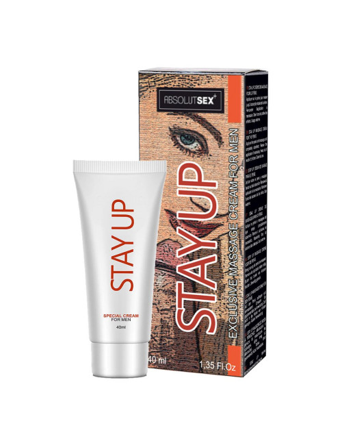 Stay Up 40 ML – Afrodyzjaki dla mężczyzn – Opóźnienie wytrysku i wsparcie erekcji